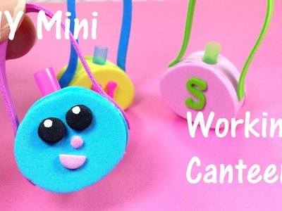 DIY Miniature Doll Canteen (Actually Works)