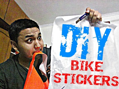 DIY motorcycle stickers. Season 2 bike build ep. 1. ktm duke 390 stickers