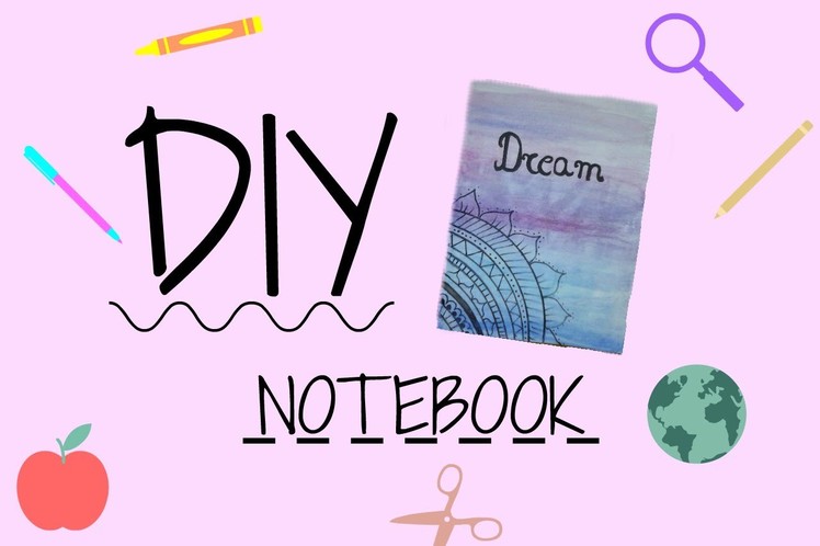 DIY notebook | CuteCupCake xx