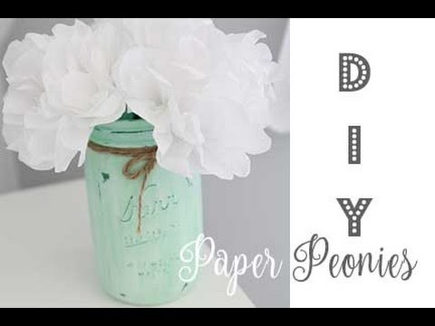 DIY Paper Peony Flower | Decorations That Impress