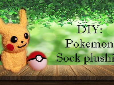 DIY: Pikachu Sock Plushie!
