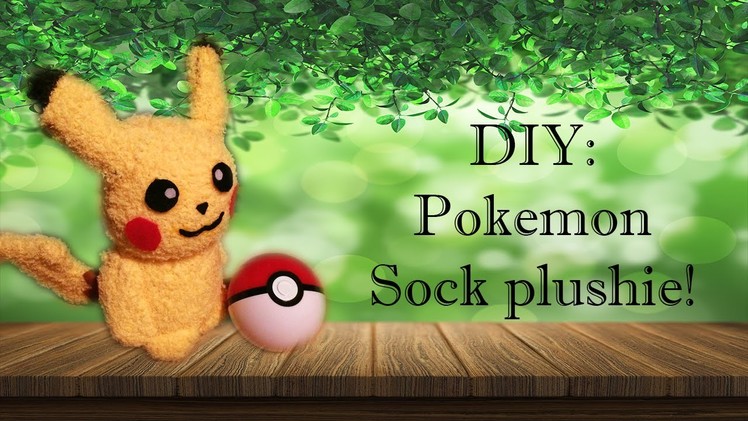 DIY: Pikachu Sock Plushie!
