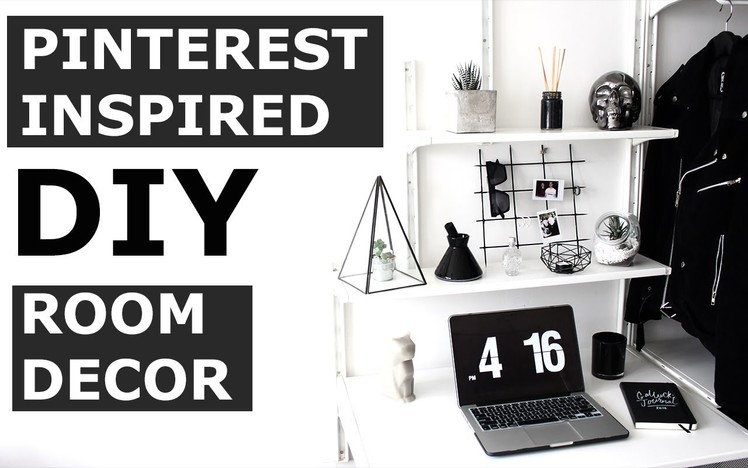 DIY Pinterest Room Decor | Minimal, Affordable, Quick, Easy | Gallucks