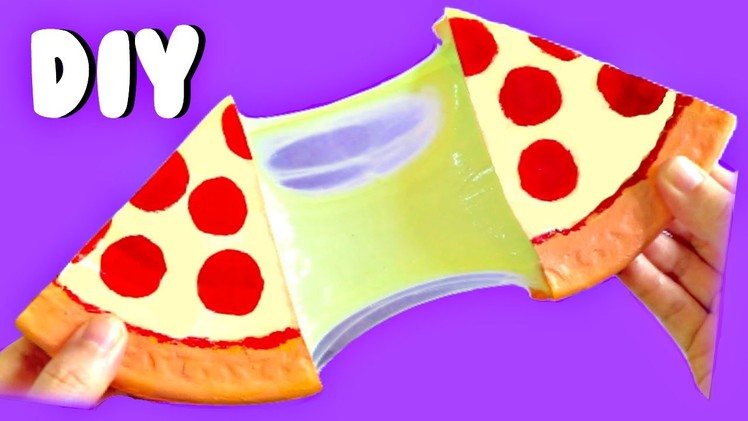 DIY PIZZA SLIME! | EASY DIY Toys for Kids