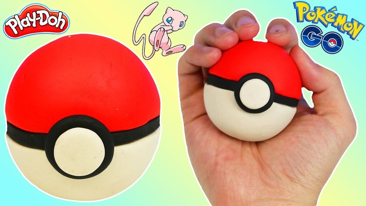 DIY Play-Doh Pokeball | How to Make Pokemon Go Items with Play Dough!