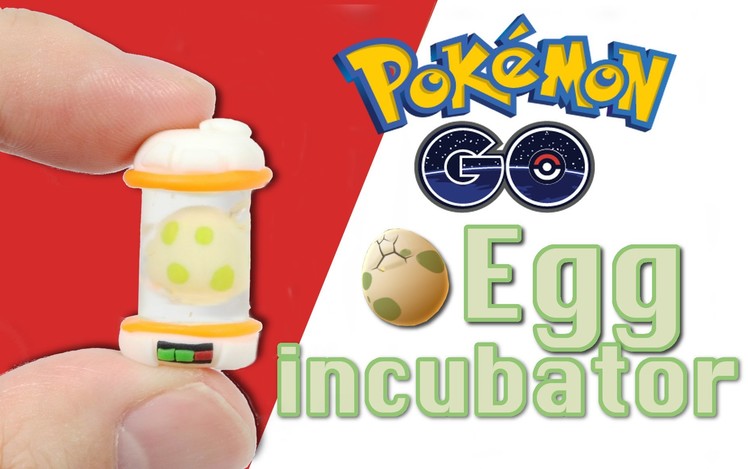 DIY Pokemon Go! Egg Incubator Clay Resin Tutorial
