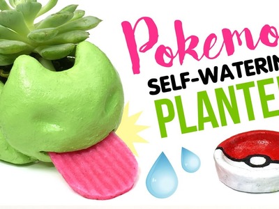 DIY Self-Watering Planter Inspired by POKEMON GO!! Testing DIY Oven-Fired Ceramic Clay