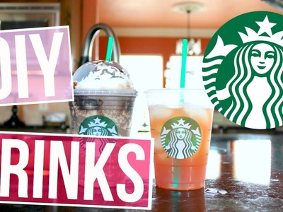 DIY Starbucks Drinks For Summer!