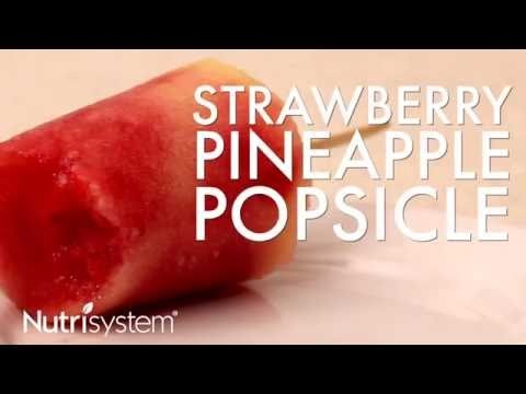 DIY Strawberry Pineapple Popsicle