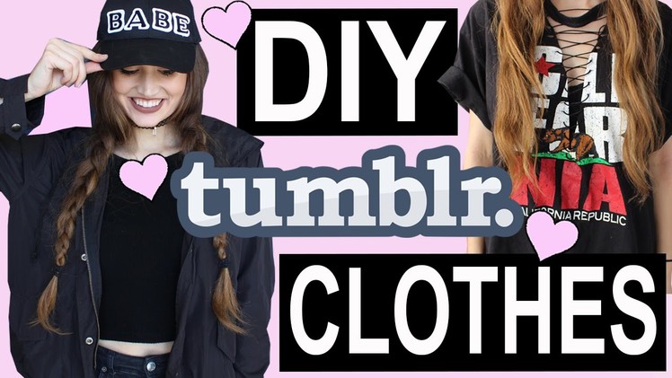 DIY Tumblr Clothes: BACK TO SCHOOL 2016♡