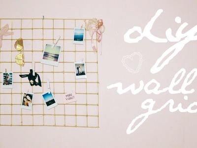 DIY Urban Outfitters Wall Grid (Cheap & easy!)