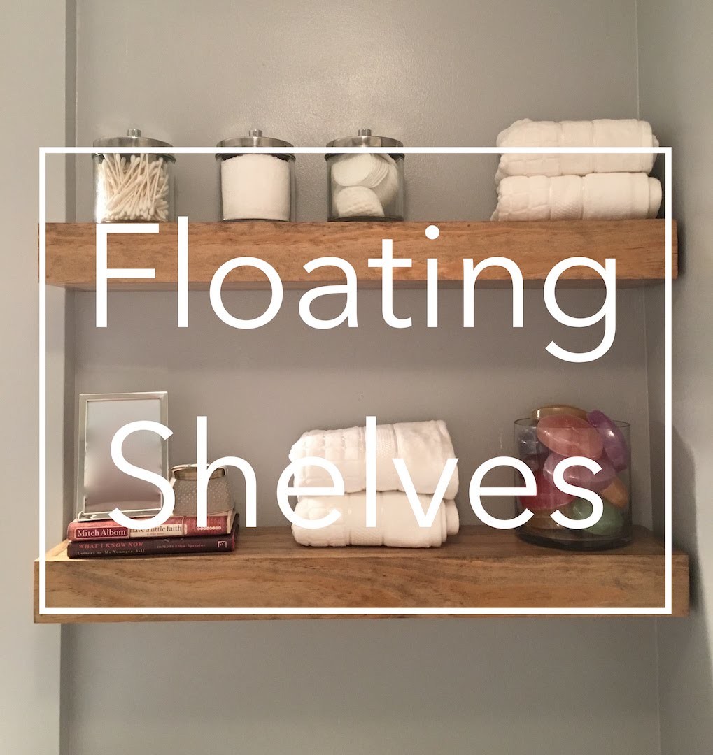 DIY Wooden Floating Shelves Using Pine and 2x4s