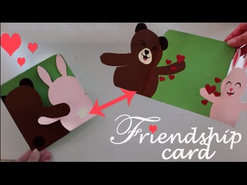 Friendship card - Easy DIY