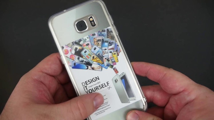 Galaxy S7 Edge Ringke Fusion Crystal Clear DIY Case REVIEW