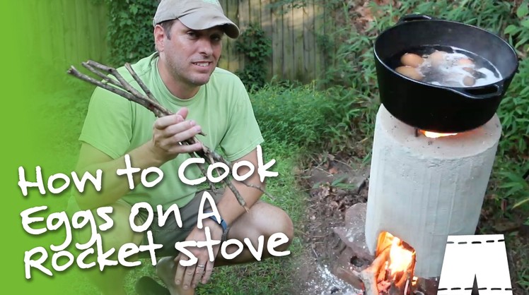 How To Boil Eggs On A DIY Rocket Stove