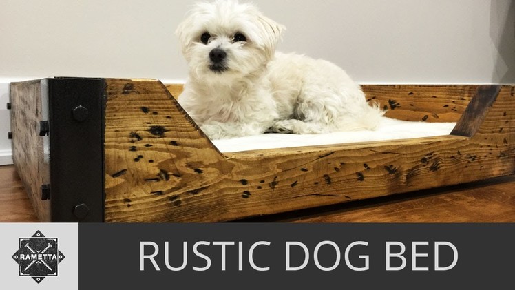 How to Build a Custom Dog Bed. DIY