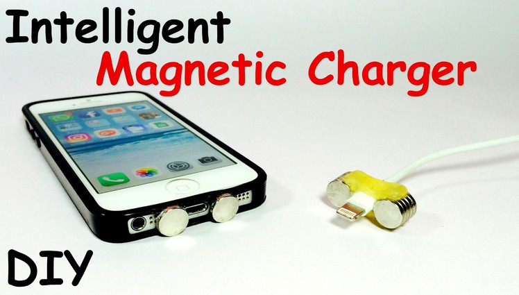How to Make an INTELLIGENT MAGNETIC MOBILE CHARGER | DIY Gadget