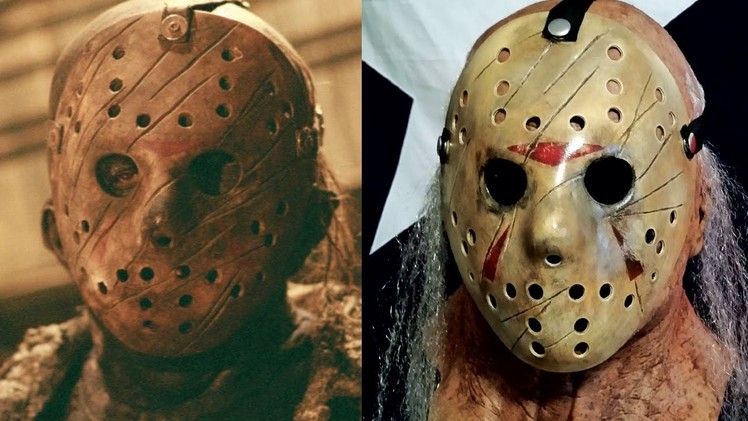 Making a Freddy vs Jason Hockey Mask - Friday The 13th DIY