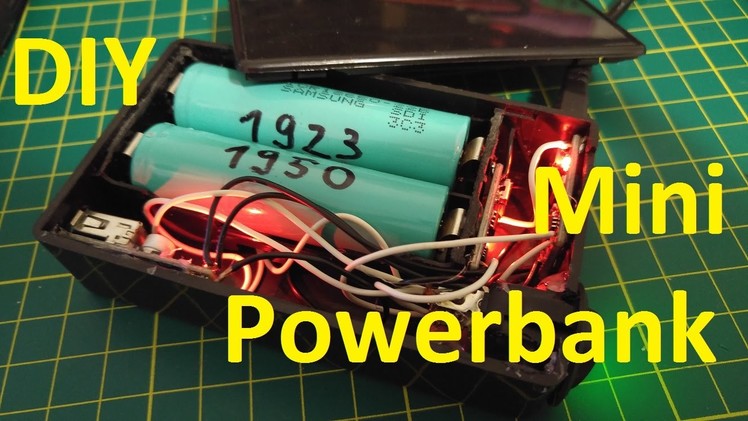 Mini external battery charger DIY