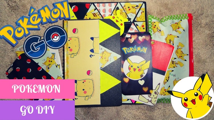 POKEMON GO DIY Back to school 2016 + 5 phone cases.cheap and affordable