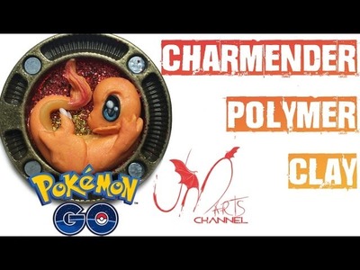 Pokemon go - How to make Charmender with FIMO Clay - Tutorial DIY