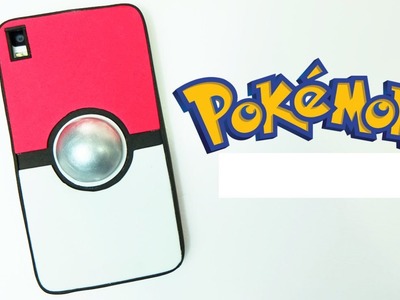 Pokemon mobile case | Pokeball case | Pokemon Go DIY