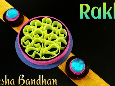 Quilling Tutorial to make "Rakhi Bracelet for Raksha Bandhan" | Handmade |DIY | Design 6
