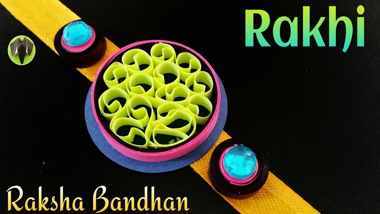 Quilling Tutorial to make "Rakhi Bracelet for Raksha Bandhan" | Handmade |DIY | Design 6