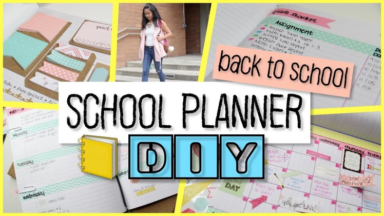School Notebook Planner DIY | Back to School 2016