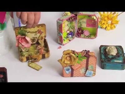 ScoreBoards Die DIY with Eileen Hull: Make a Cute Little Suitcase