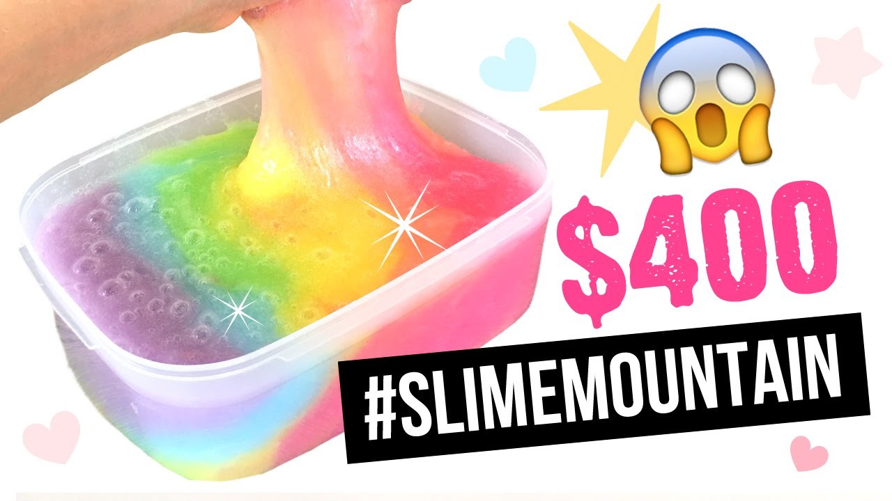 DIY Instagram Slime гигант XXL. Холодное сердце СЛАЙМ тайм. Slime Tsunami.