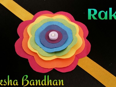 Tutorial to make "Rainbow Flower Rakhi Bracelet for Raksha Bandhan" | Handmade |DIY | Design 5