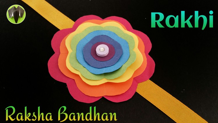 Tutorial to make "Rainbow Flower Rakhi Bracelet for Raksha Bandhan" | Handmade |DIY | Design 5