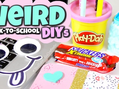 7 DIY Weird Back to School Supplies You Need to Try! Squishy Candy Bar USB & More! Easy & Affordable