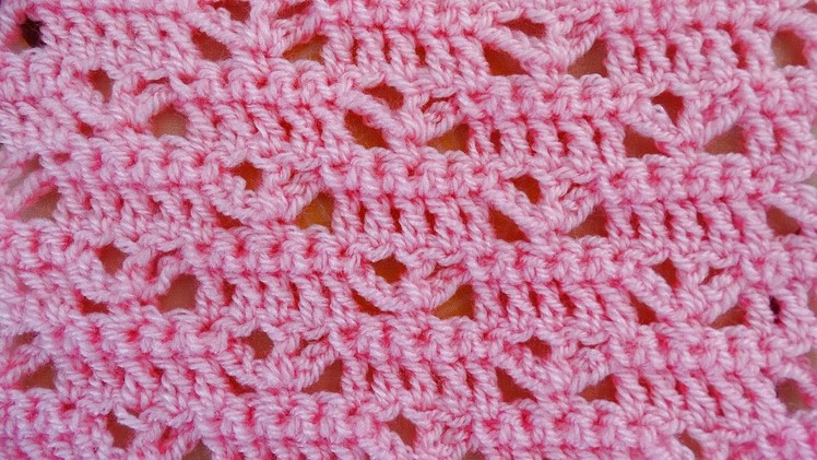 Baby Blanket Stitch - Crochet Tutorial