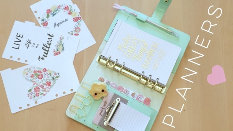 Back to School DIY Planner Decor and Dividers