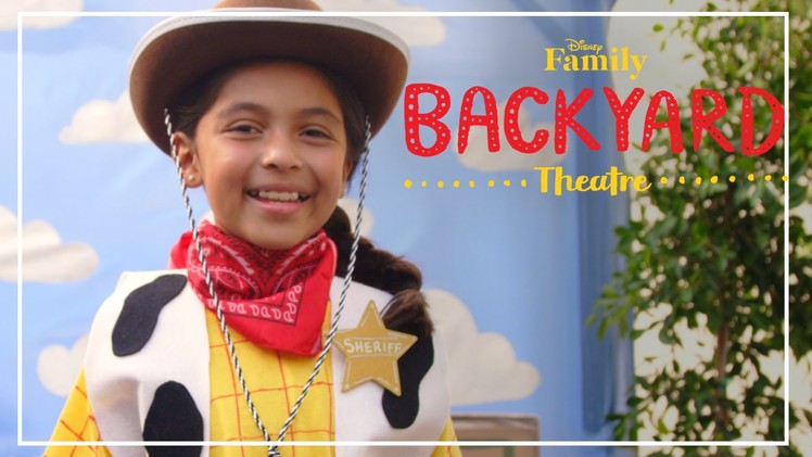 Backyard Theatre: Woody Costume DIY | Disney Family