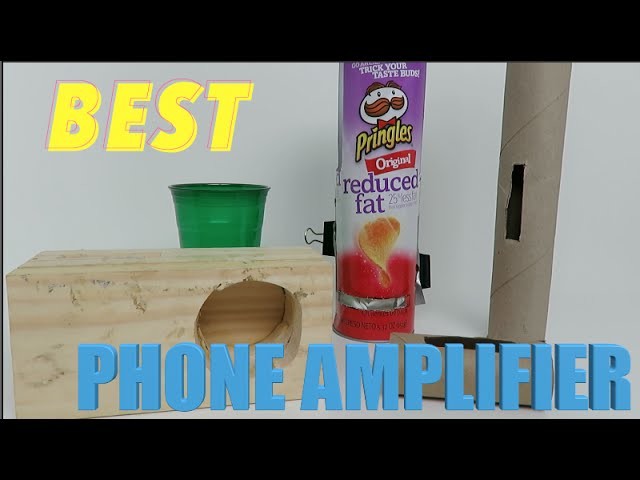 BEST DIY iPhone Amplified Speaker - which one works best as acoustic Amplifier