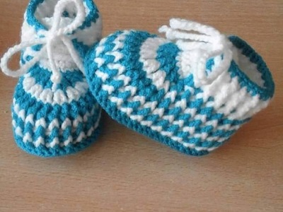 CROCHET BOOTIES STEP BY STEP