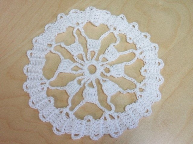 Crochet bruges lace circular motifs  - with Ruby Stedman