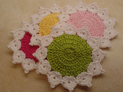 CROCHET How To #Crochet The Queens Crown Coaster Set Easy  #TUTORIAL #327