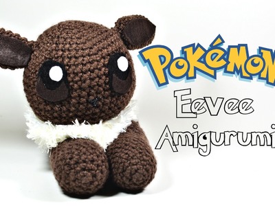Crochet Pokémon "Flat" Eevee Amigurumi Tutorial