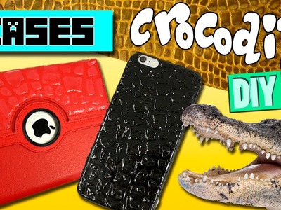 CROCODILE phone case * DIY crocodile PATTERN on PHONE CASE