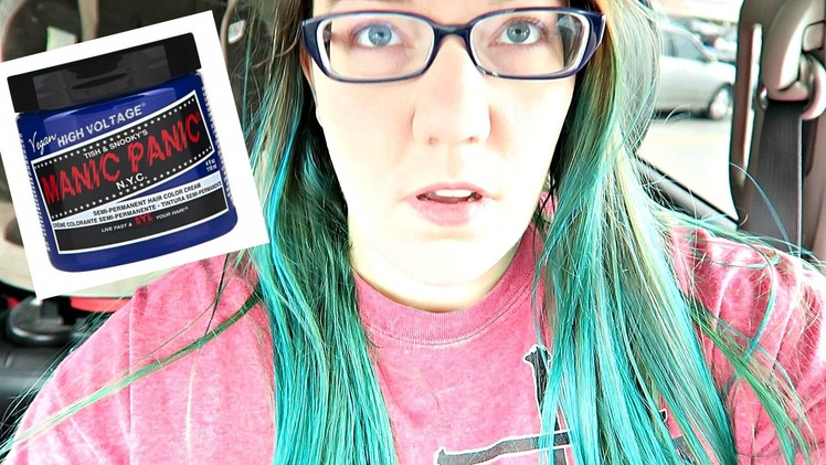 D.I.Y. Manic Panic Hair Dye {Turquoise}