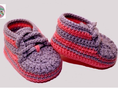 DIY baby booties Crochet