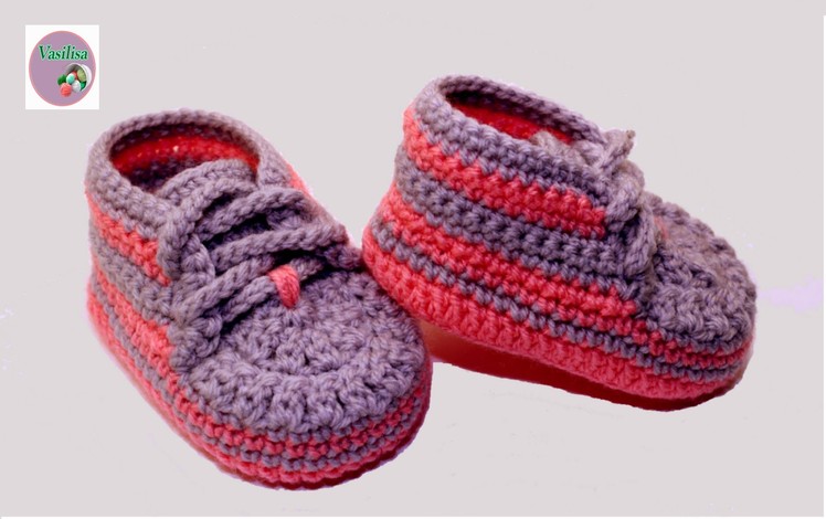 DIY baby booties Crochet