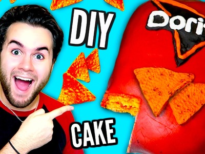 DIY DORITOS CAKE | Edible Dorito Bag! | How To Turn Cake Into Chips!
