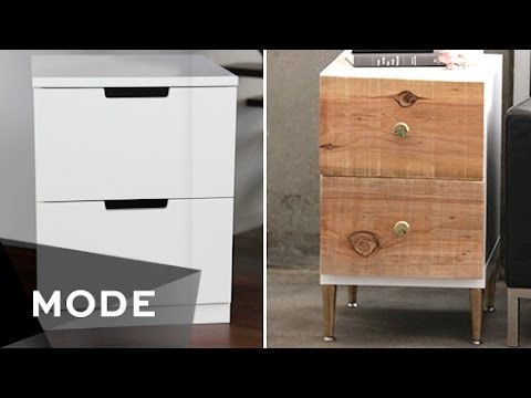 DIY Dress Up Your Dresser | Right at Home ★ Mode.com