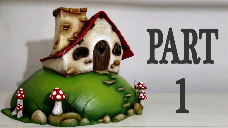 ❣DIY Fairy House - Part 1.5 - Making the faux wood fairy door and windows❣