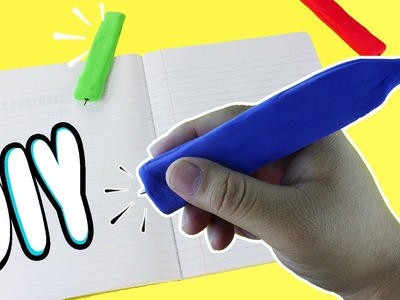 DIY | Flat Pens - HOW TO MAKE ODD SCHOOL SUPPLIES!!! - BACK TO SCHOOL DIY!!!